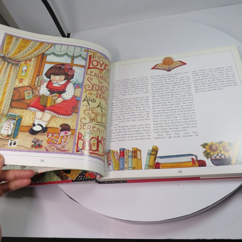 Mary Engelbreit "Mary and Bright" Art & the Artist Hardback Coffee Table Book - Picture 8 of 17